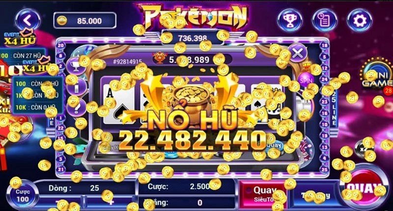 Danh mục game đa dạng tại Nổ Hũ PG